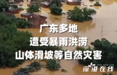 珠江升级洪水红色预警 广东多地受灾严重！！！